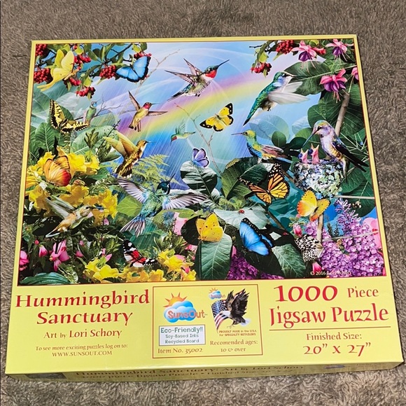 BUNDLE 2 1000 piece jigsaw puzzles - Picture 2 of 4